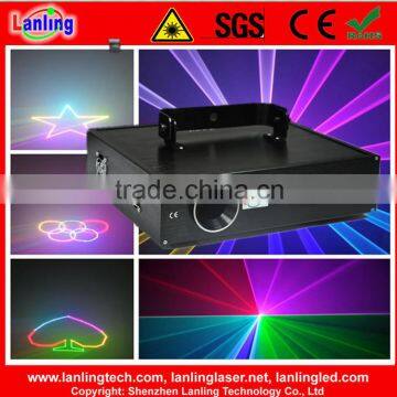 1000mW 25K RGB Animation Stage Laser Show ILDA