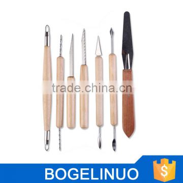 7 pieces clay tools set pottery tool set hand tool set