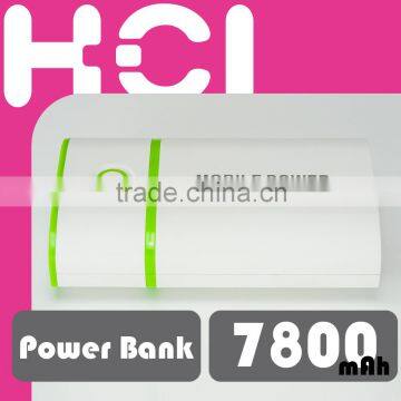 Battery 7800mAh Portable Mobile USB Charger Power Bank photo-5