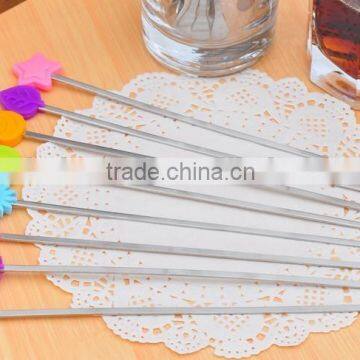 mini silicone Stirring stick,Coffee string stick