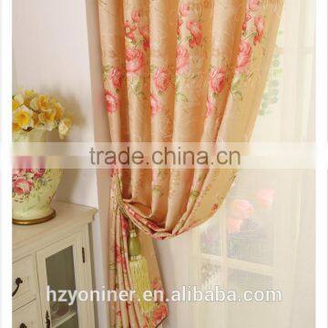 2015 Hot Sale Printed Designed No. 04 Window Curtains, Made- up Black Out Fabric in Home or Hotel photo-4