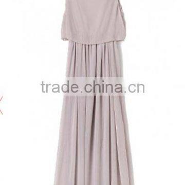 White Polka Dot V-neck Three Quarter Length Sleeve Dress photo-3