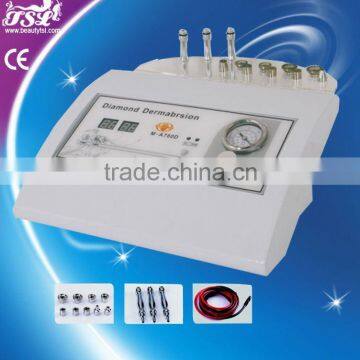 Portable diamond tip microdermabrasion machine