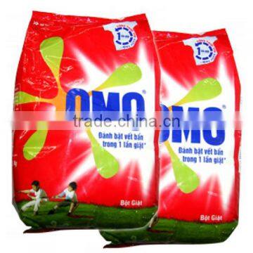 High quality chemical packing bag for omo washing powder