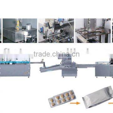 DZL-250A al/pl/al Blister(Tropical Blister)Packing Cartoning Production line