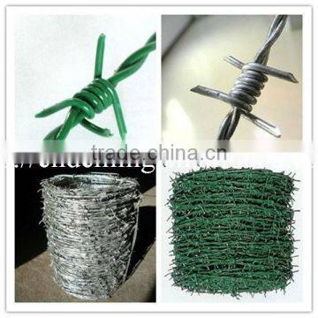 Cheap! Hot Dip/ Electric Galvanized Double Twist Barbed Wire Fencing for Sale photo-2