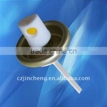 Alcohol-based insecticide spray valve/Golded lacquered insecticide valve