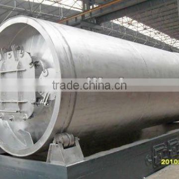 2012 new-type waste tires pyrolysis plant (atmospheric distillation)