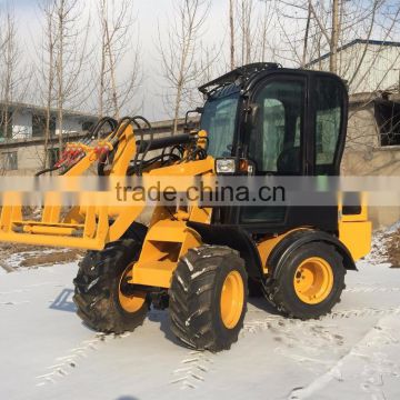 CE top quality 800kg capacity ZL08 mini wheel loader