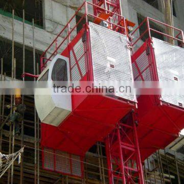 safe lifting machine for construction hoist