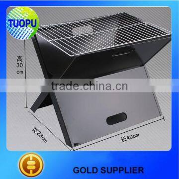 Outdoor Portable foldable X type charcoal stainless steel X shape bbq grill