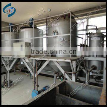 1821 soyebean oil refining machine/sunflower seed oil refining machine