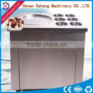 2 Pan Durable Fry Ice Cream Machine Fry Ice Cream Machine Thai Fried Ice Cream Machine