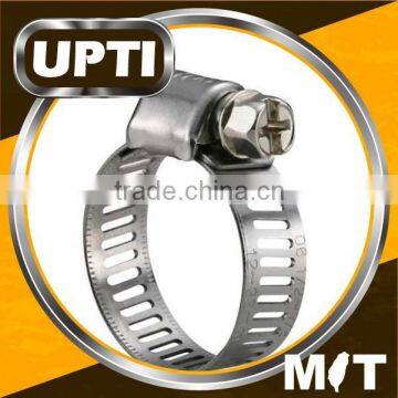 Taiwan Made High Quality DIY Galvanized Hose Clamp Glvanized Iron Pipe Spring Hose Clamp - American Type Clamp