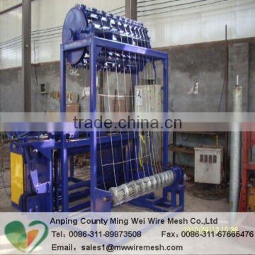 hinged joint weaving machine