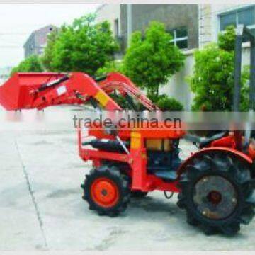 Rear Loader 4wd 40hp Tractor With Front End Loader and Backhoe for Farm Tractors