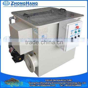 Rotary drum filter for water treatment