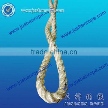 3 Strand PP Combination Rope With Steel Core photo-3
