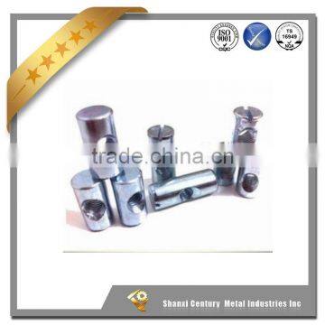 Barrel Bolts Cross Dowel Slotted Furniture Nut for Beds photo-2