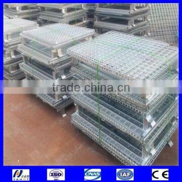 Durable Industrial Foldable storage cage, wire mesh cage, storage container