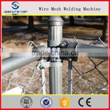 Decorative Diamond Chain Link Fence Iron Wire Mesh Panels PVC Coated photo-3