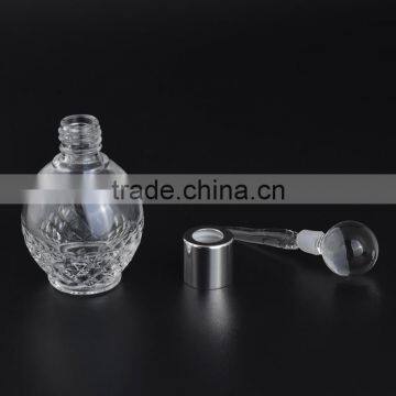 12ml Empty Clear Glass Perfume Bottles With Glass Stick Stopper and Aluminum Cap for Essential Oil Packaging photo-5
