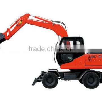 7 ton Hydraulic wheel Excavator with best price