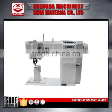 Single needle post bed sewing machine lockstitch with thread trimmer