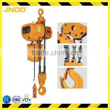 HHBB Electric Chain Lifting Hoist With Imported Aluminum Alloy Lifting Chain photo-2
