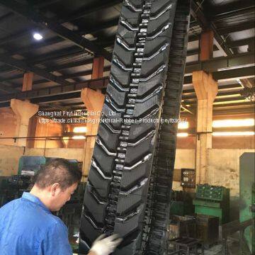 Excavator Rubber Track 400*72.5*76W for DOOSAN DX 63.3 photo-2