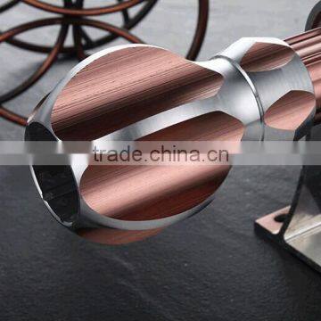 Aluminum Curtain Rod Caps photo-2