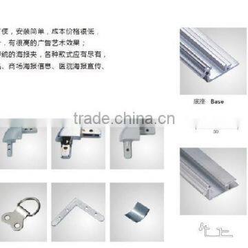 China Aluminum Factory High Quality Four Side Open Aluminum Light Box Profile photo-2