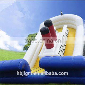 PVC semicoating tarpaulin for water slide material