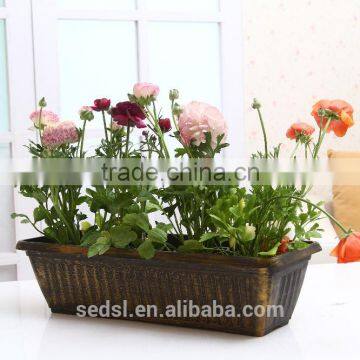 small scale wedding flower plastic plant pots for christma ornament