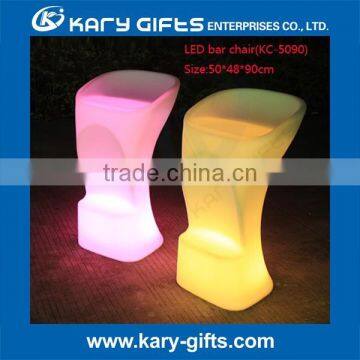 2016 Hot Sale Remote Control Glowing LED Bar Stool photo-2