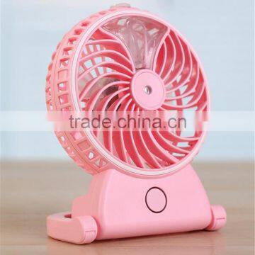 CT-739 The New USB Charging Air-conditioning Fan Beauty Mini Spray Fan Humidification Handheld Fan Portable Air-conditioning Fan photo-3