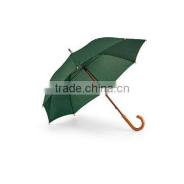 Classic Umbrella With Wooden Shaft and Crook Handle photo-4