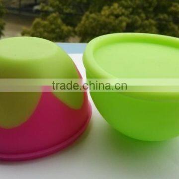 Hot sell promotional silicone baby bowl