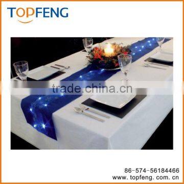 SparklingTable Runners Lights/safety lights for runners/led light for runners/table cover with led light/christmas table runner