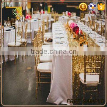 luxury glittering sequin table runners for wedding/banquet decoration