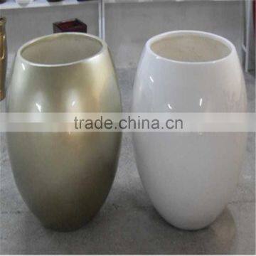 Shengjie 2017 China manufacturer cheap plant pot fiberglass flower pot