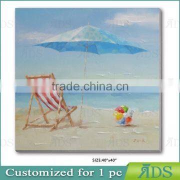 Handmade ContermporaryBeach Oil Painting