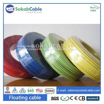 Flexible copper conductor PVC insulated electrical wire