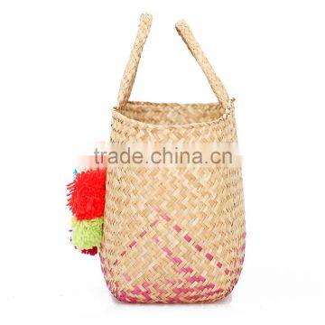 Wholesales Woman Tote Bag, Seagrass Handbag photo-3