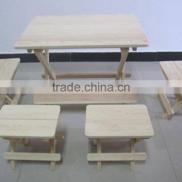 Heavy-duty Space-saving Dining Table and Chairs photo-3