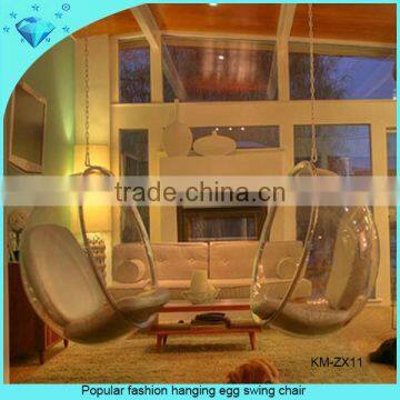Cheap Clear New Design Acrylic Hanging Egg Chair photo-4