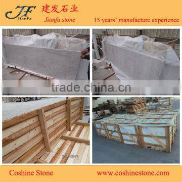 White Marble Table Tops Italian Bianco Carrara White Countertop Kitchen Cabinets photo-6