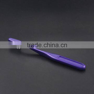 FDA Soft Bristle Kid Toothbrush Flat Handle Toothbrush For Baby Teeth Care At Home photo-5