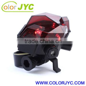 Bicycle intelligent induction wireless braking laser tail lights