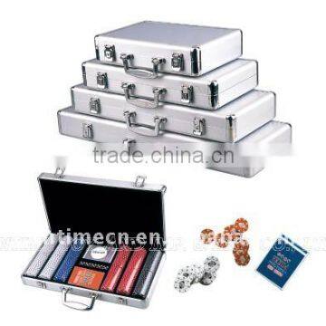 200pc x 11.5g poker chips set w/aluminium case